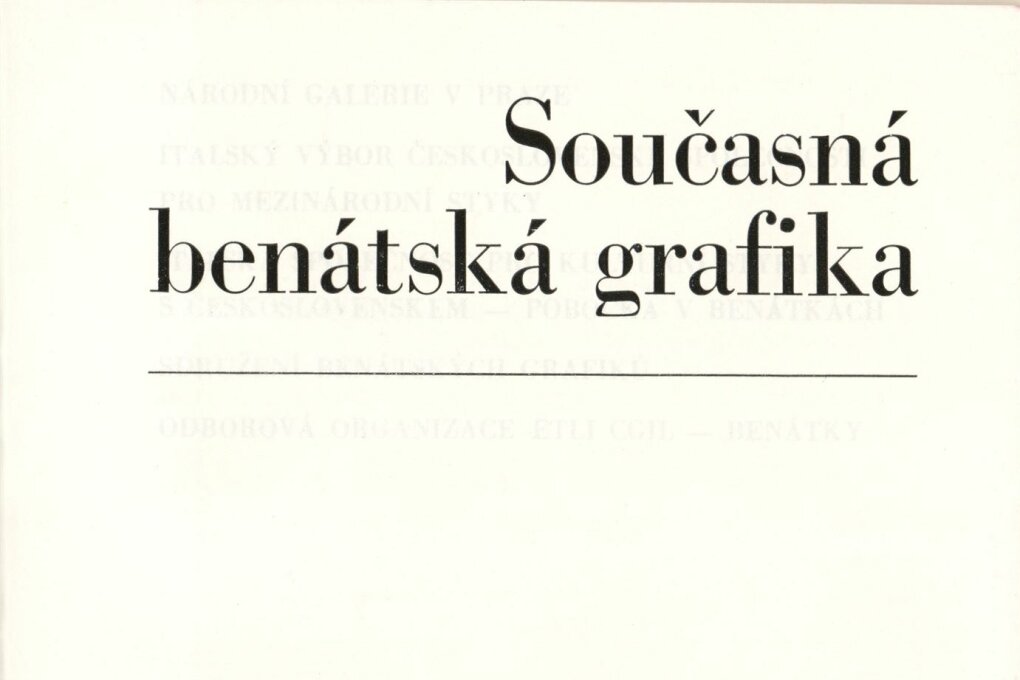 Současná benátská grafika